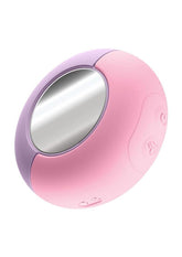 Play With Me Pout & Play Rechargeable Silicone Dual End Vibrator - Pink